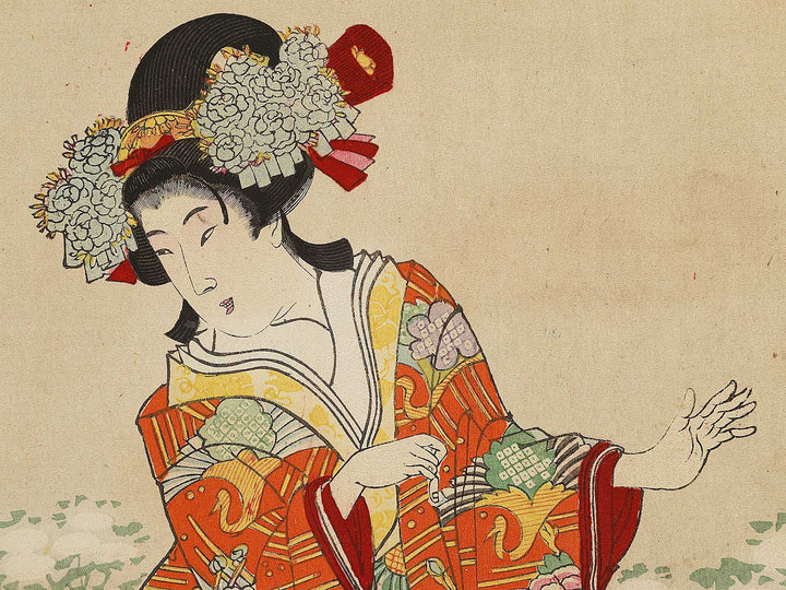 Kiichihogen Captures of Makimonos from the series Section of Bamboo by Yoshu Chikanobu / BJ321-139