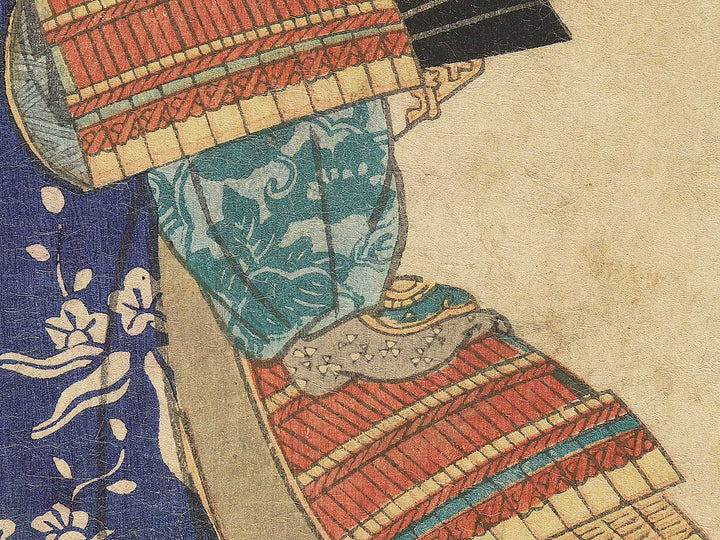 Shinano Asahi shogun Minamoto Yoshinaka from the series Dai nihon rokujuyosho by Utagawa Yoshitora / BJ346-871