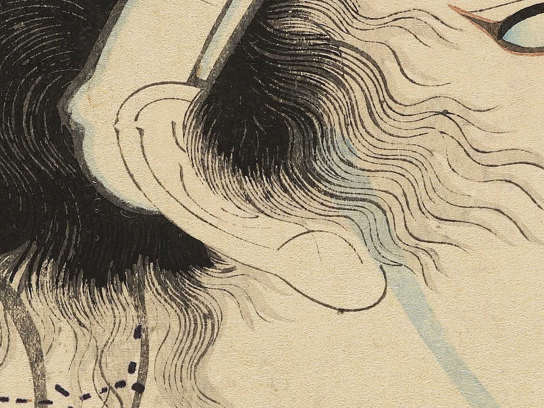 Torii Kyoemon from the series Baiko hyakushu no uchi by Toyohara Kunichika / BJ342-951