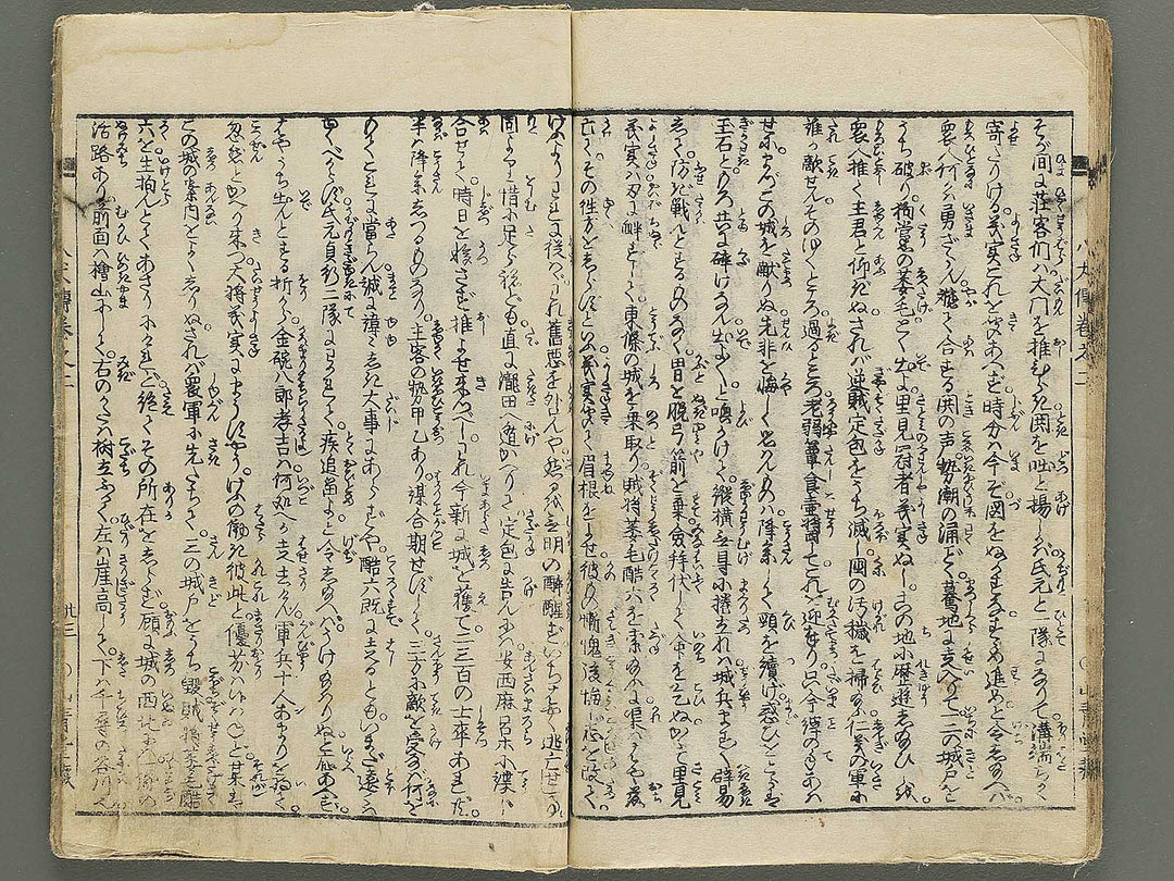 Nanso satomi hakkenden Volume 2 by Yanagawa Shigenobu / BJ347-158