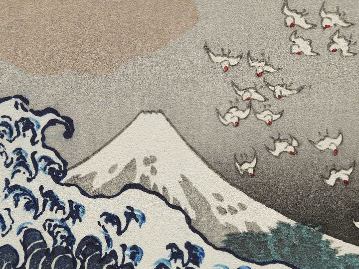 Kaijo no fuji from the series One Hundred Views of Mount Fuji by Katsushika Hokusai, (Medium print size) / BJ327-509