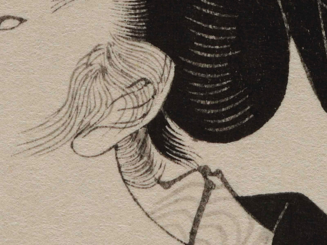 Roka no kureyuki from the series Eight Views of Figures Inside and Outside by Utagawa Hiroshige, (Large print size) / BJ240-149