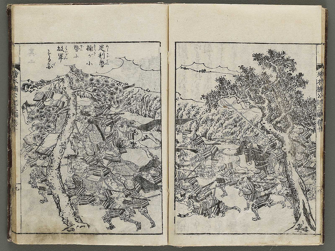Ehon nankoki Part 3, Book 10 by Hayami Shungyosai / BJ336-756