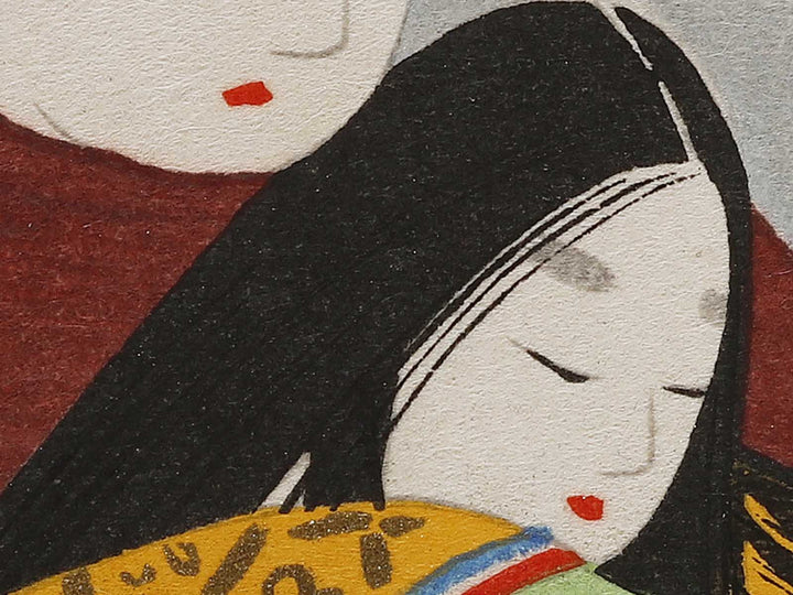 UKIFUNE from the series The Tale of Genji by Ebina Masao, (Medium print size) / BJ329-357