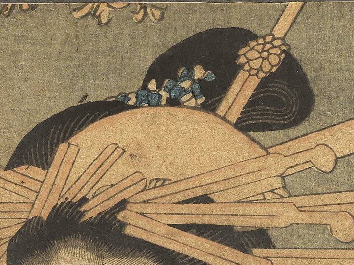 Hankurabe sato no yozakura by Utagawa Kunisada(Toyokuni III) / BJ345-366
