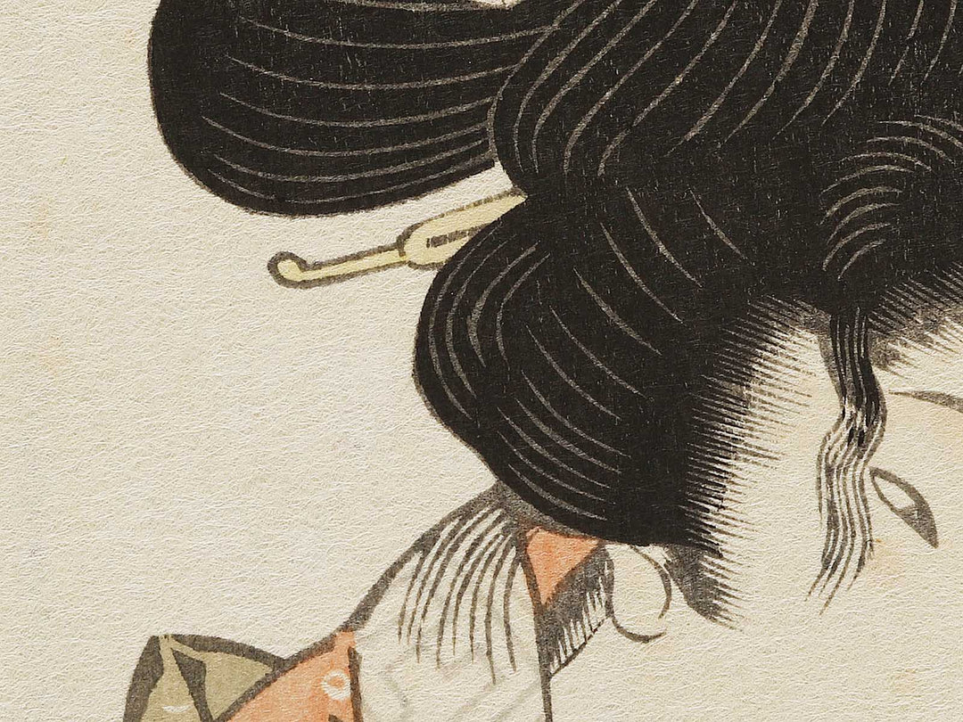 Asakusa nori from the series Edo meibutsu dukushi by Keisai Eisen, (Large print size) / BJ333-690