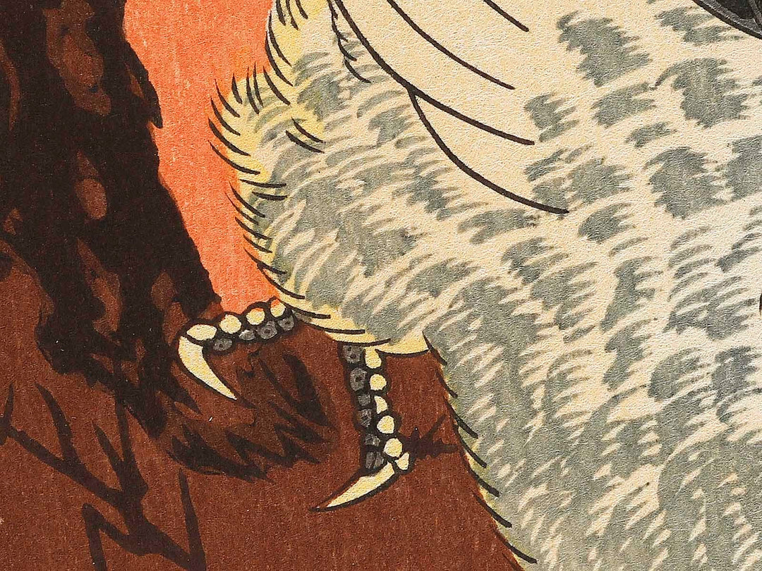 Hinode ni matsu ni taka by Utagawa Hiroshige, (Medium print size) / BJ323-372