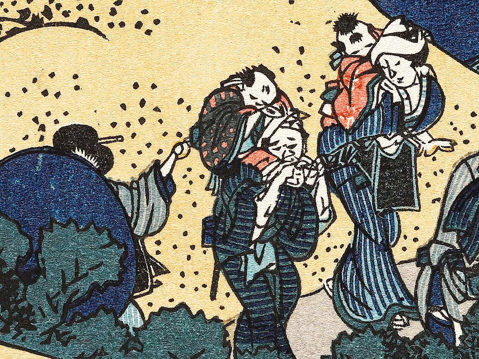 Mount Fuji from Gotenyama at Shinagawa on the Tokaido Road