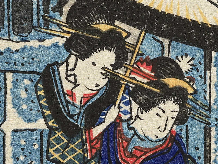 Gionsha secchu from the series Kyoto meisho no uchi by Utagawa Hiroshige, (Medium print size) / BJ352-422