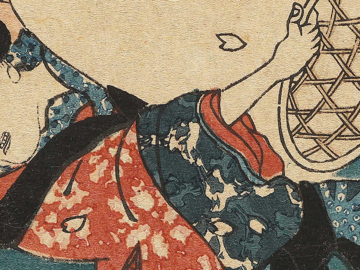 Hahakigi from the series Imagenji nishikie awase by Utagawa Kunisada(Toyokuni III) / BJ301-441