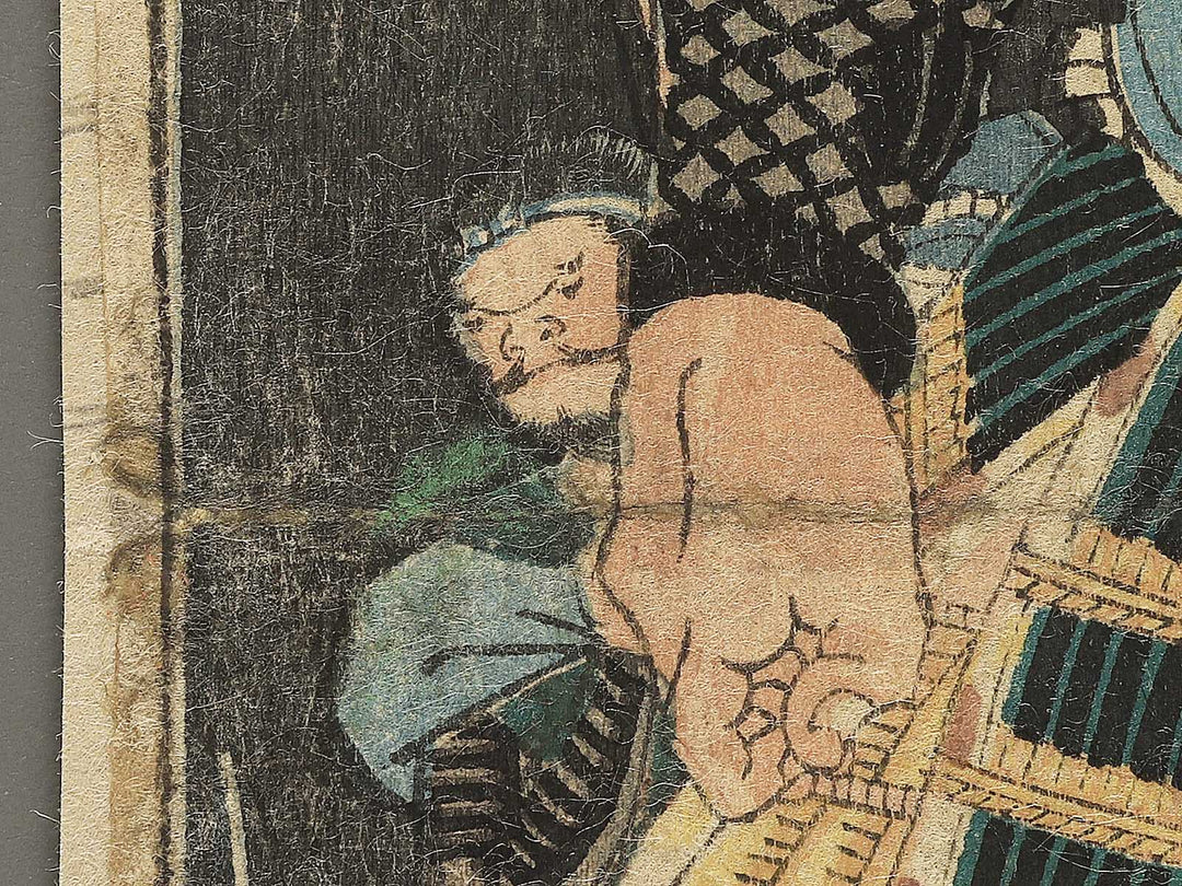 Iga jutaro Soma Kotaro Yoshikado from the series Eimei Sanjurokassen by Utagawa Kuniyoshi / BJ343-497