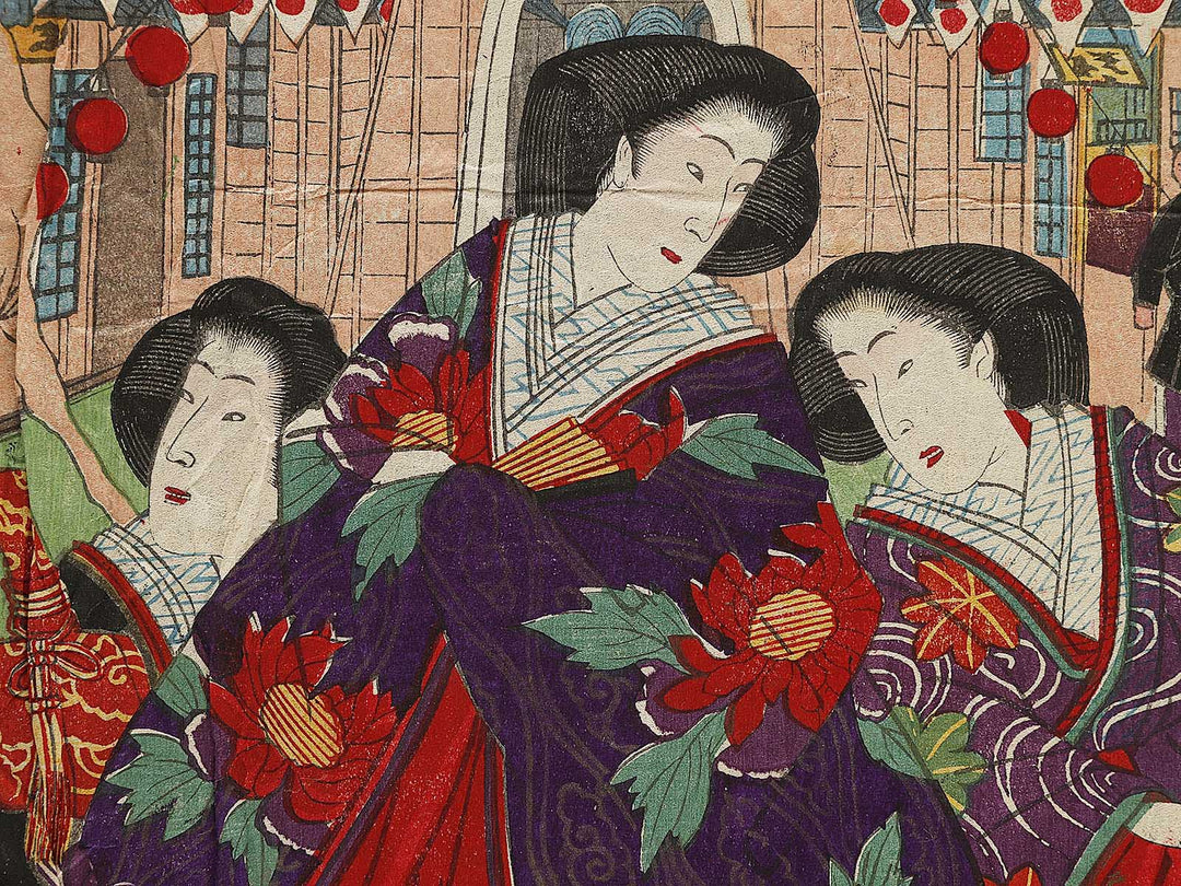 Daini kangyo hakurankaizu by Yoshu Chikanobu / BJ340-137