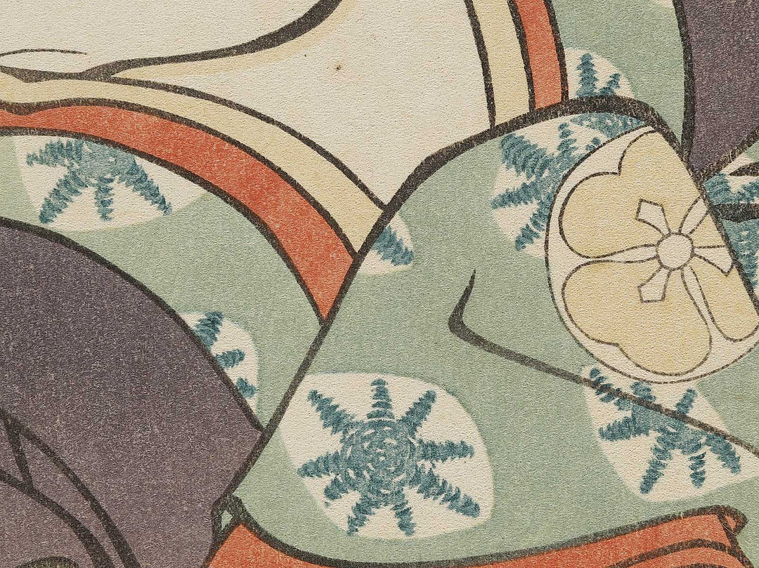 Morita Kan'ya VIII as the palanquin-bearer Uguisu no Jirosaku by Toshusai Sharaku, (Medium print size) / BJ318-808