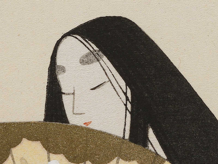 Picture Competition from the series The Tale of Genji by Ebina Masao, (Medium print size) / BJ329-098