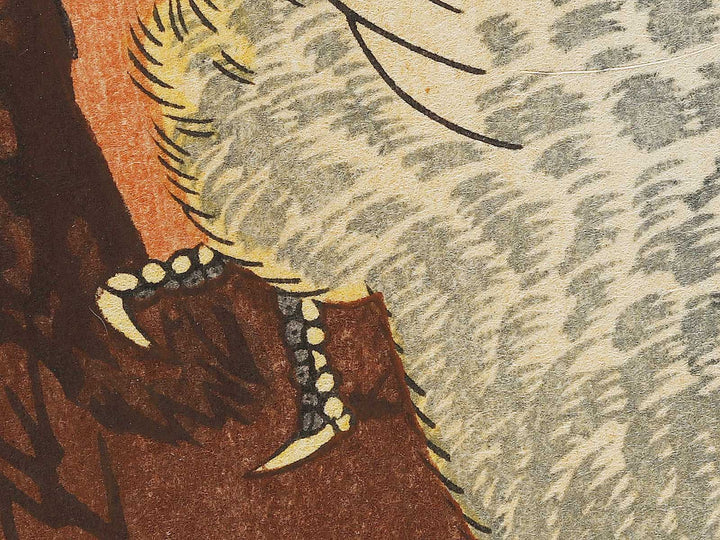 Hinode ni matsu ni taka by Utagawa Hiroshige, (Medium print size) / BJ324-800