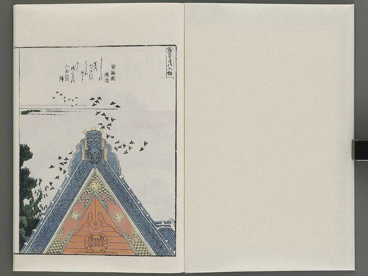 Ehon sumidagawa ryogan ichiran (Ge) by Katsushika Hokusai / BJ341-166