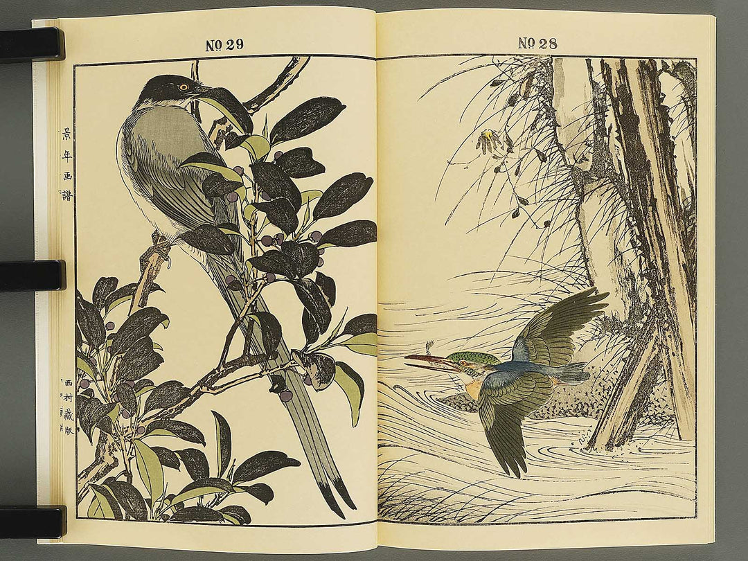 Keinen kacho gafu (fuyu no bu) by Imao Keinen / BJ337-834