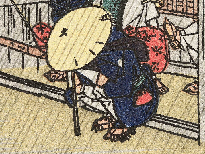 Suhara from the series The Sixty-nine Stations of the Kiso Kaido by Utagawa Hiroshige, (Small print size) / BJ340-326