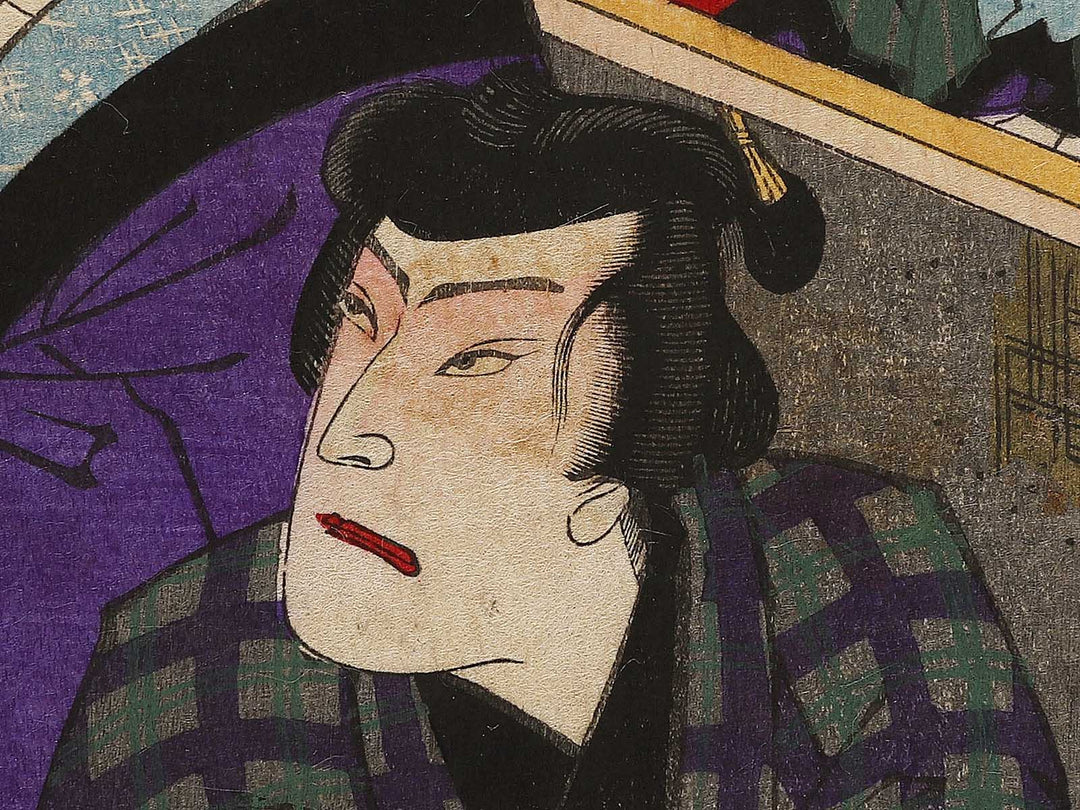Go roku shichi hachi from the series Chushingura by Yoshu Chikanobu / BJ341-488
