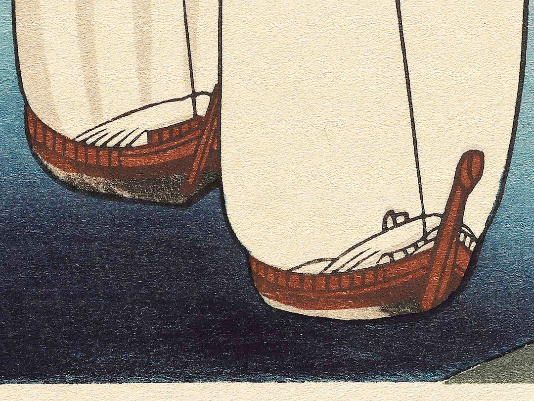 Amanohashidate in Kyoto Prefecture, from the series Honcho meisho by Utagawa Hiroshige, (Large print size) / BJ323-365