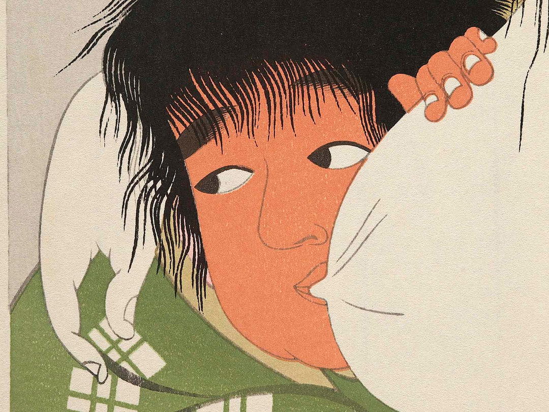 Chichifukumi from the series Yamamba to kintaro by Kitagawa Utamaro, (Medium print size) / BJ282-023