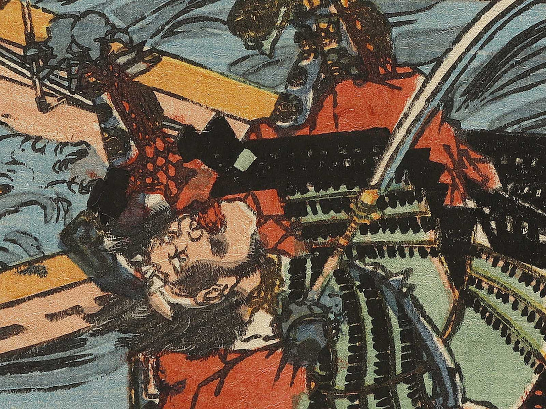 Shinrei yaguchi no watashi by Utagawa Kunisada(Toyokuni III) / BJ337-323