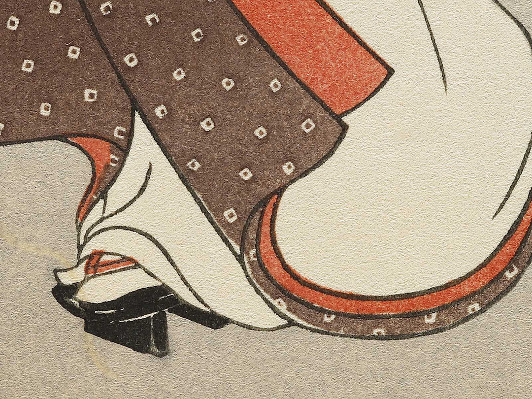 Heron Girl by Suzuki Harunobu, (Medium print size) / BJ325-521