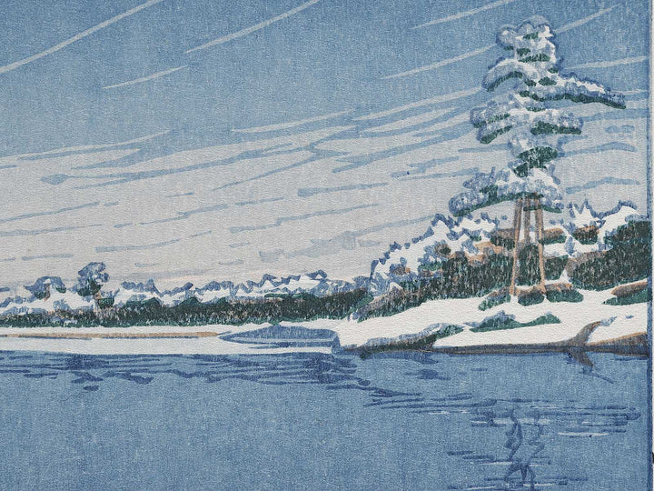 Fuji no sessei (Tagonoura) by Kawase Hasui, (Large print size) / BJ320-201