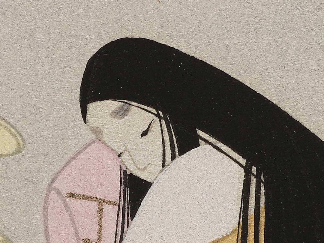 KASHIWAGI from the series The Tale of Genji by Ebina Masao, (Medium print size) / BJ329-350