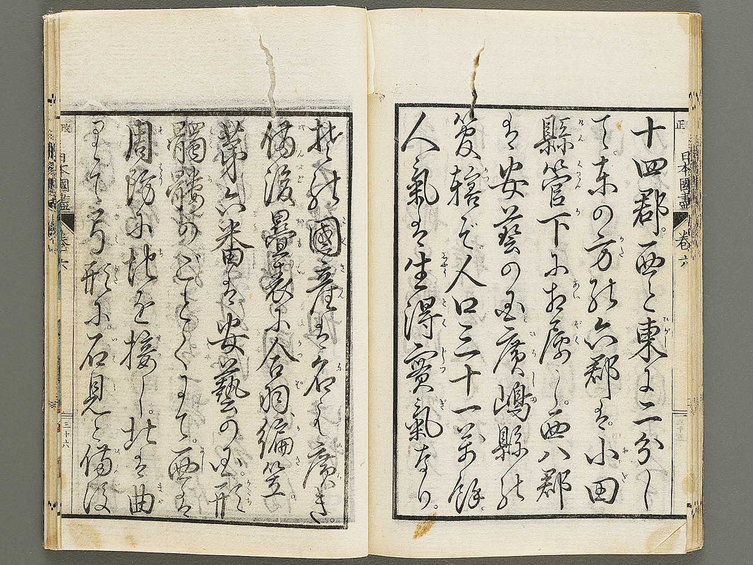 Kaisei nihon kuni zukushi Volume 6 / BJ330-400