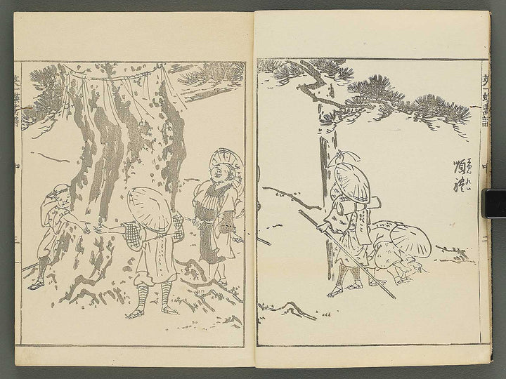 Iccho gafu (Chu) by Hanabusa Iccho / BJ343-637