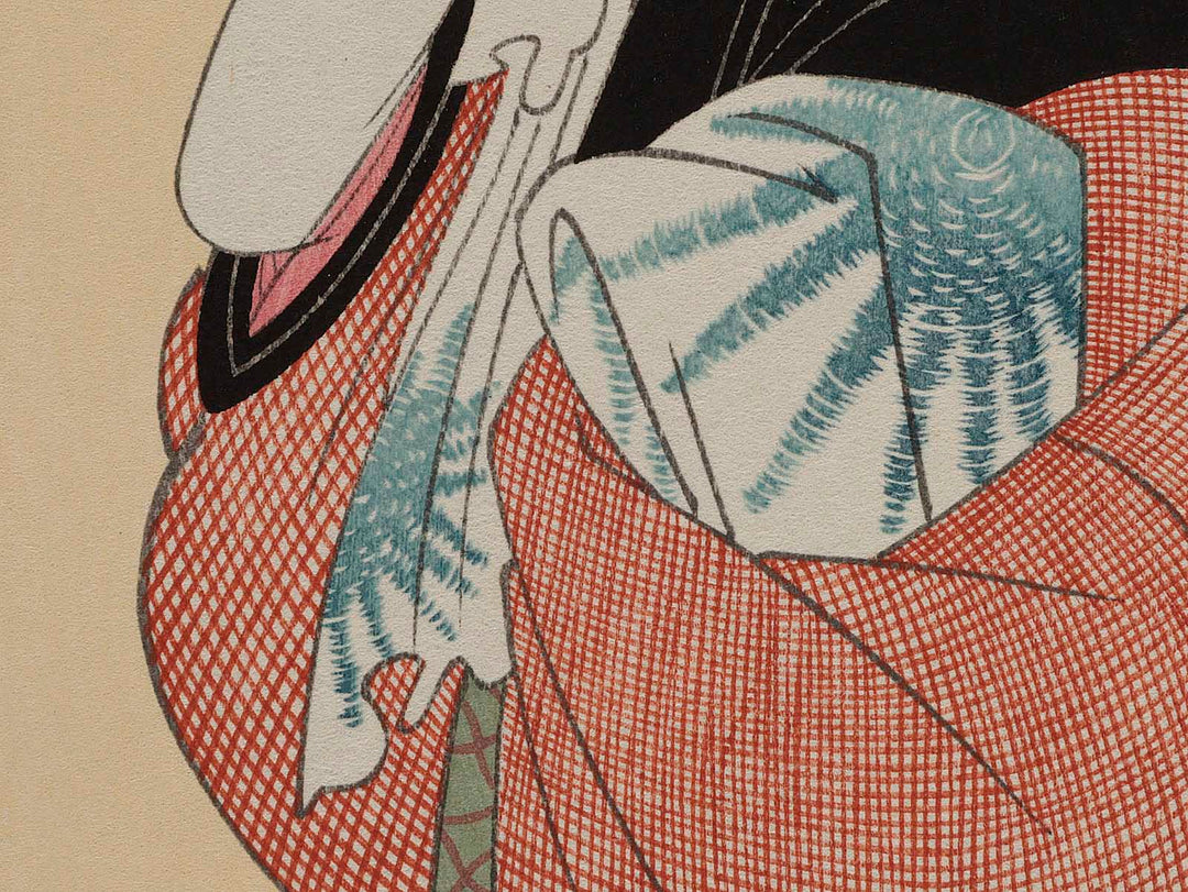 Hour of the Horse (around noon) from the series Daughter Sundial by Kitagawa Utamaro, (Medium print size) / BJ221-515