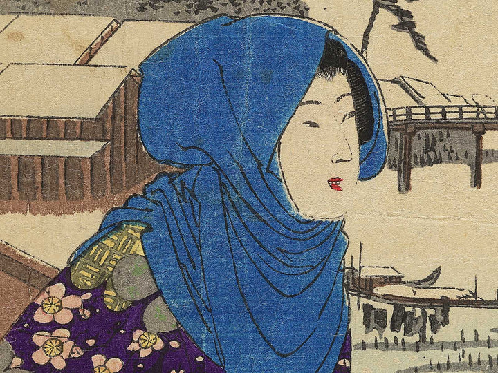 Sumidatsutsumi no sekkei by Yoshu Chikanobu / BJ347-053