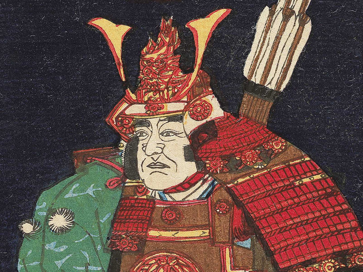 Tokugawake jurokuzenshin shozozu by Utagawa Yoshitora / BJ345-009