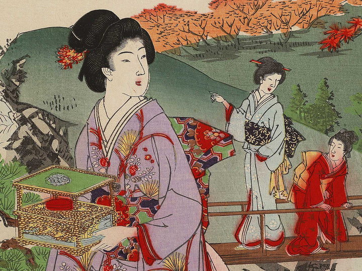 Enchu no momiji by Yoshu Chikanobu / BJ341-082