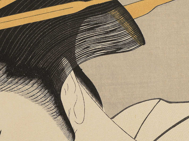 Toi no Tamagawa from the series Mutamagawa by Kitagawa Utamaro, (Large print size) / BJ352-212