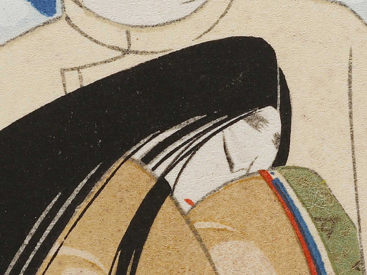 Yugao(The Bottle Gourds) from the series The Tale of Genji by Ebina Masao, (Medium print size) / BJ329-175