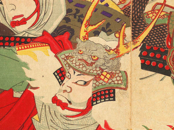 Kabuki actor by Yoshu Chikanobu / BJ326-599