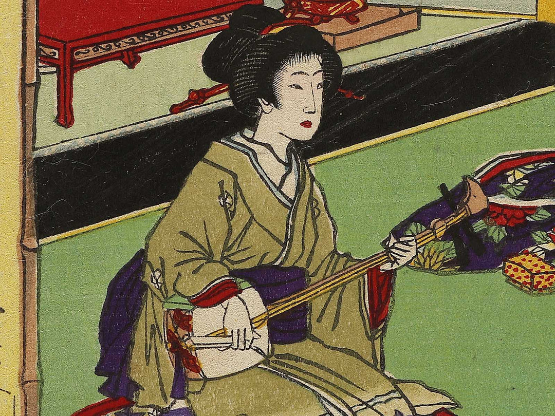 Baiji shusen from the series Shogaku jorei shiki zukai by Adachi Ginko / BJ337-736