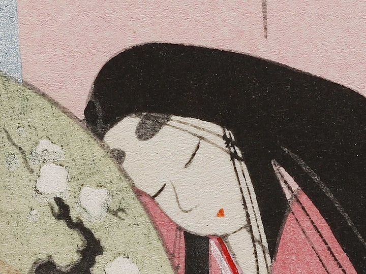 WAKANA(Young flesh greens)Part  from the series The Tale of Genji by Ebina Masao, (Medium print size) / BJ329-378