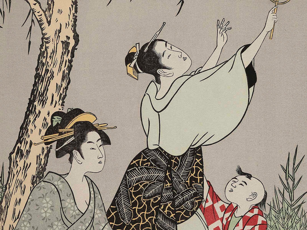 Hotaru gari by Kitagawa Utamaro, (Small print size) / BJ235-935