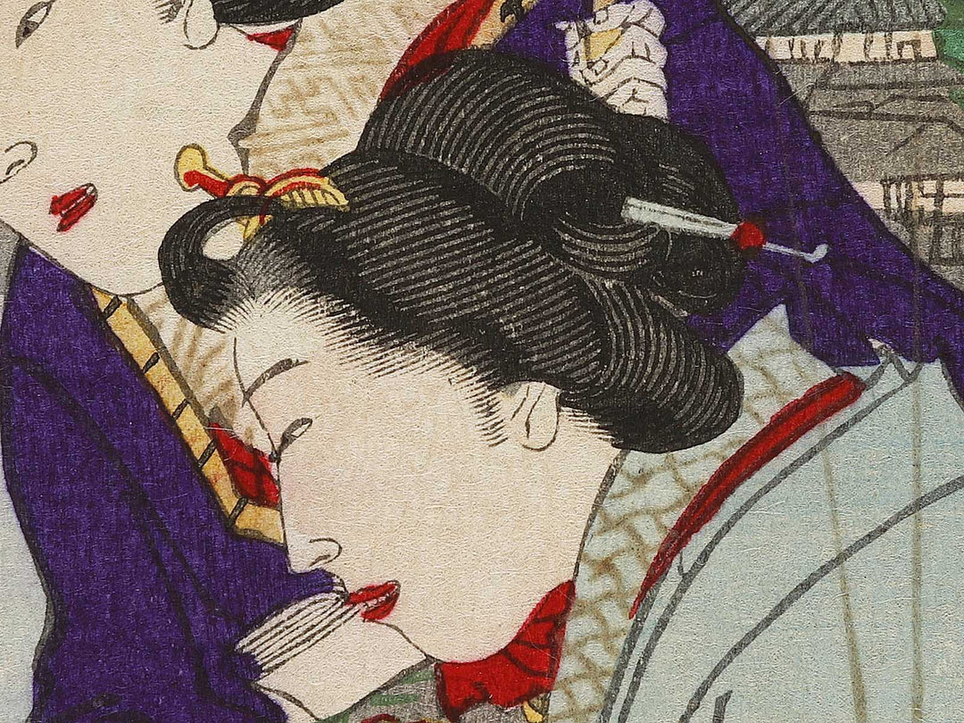 Onakatomi no Yorimoto from the series Jyunshoku sanjurokka sen by Toyohara Kunichika / BJ335-202