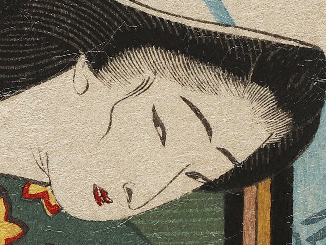 Gozen hachi ji from the series Kuruwa dokei by Bosai Shugetsu / BJ339-164
