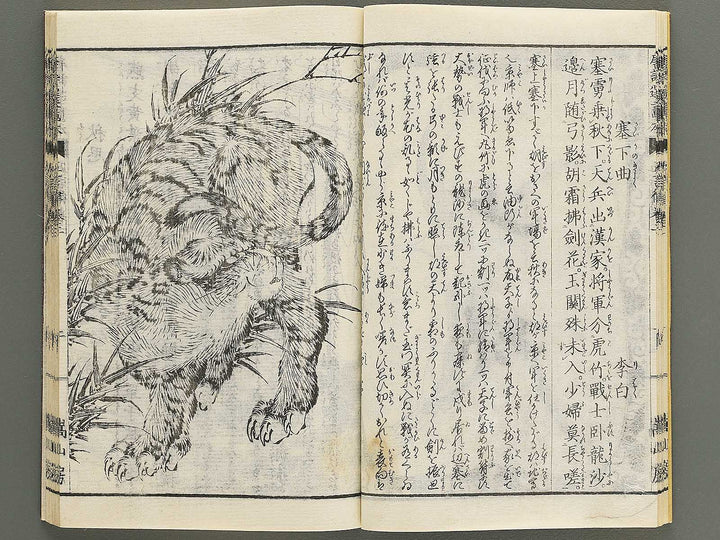 Toshi senga hon gogonritsu Volume 1 by Katsushika Hokusai / BJ347-102