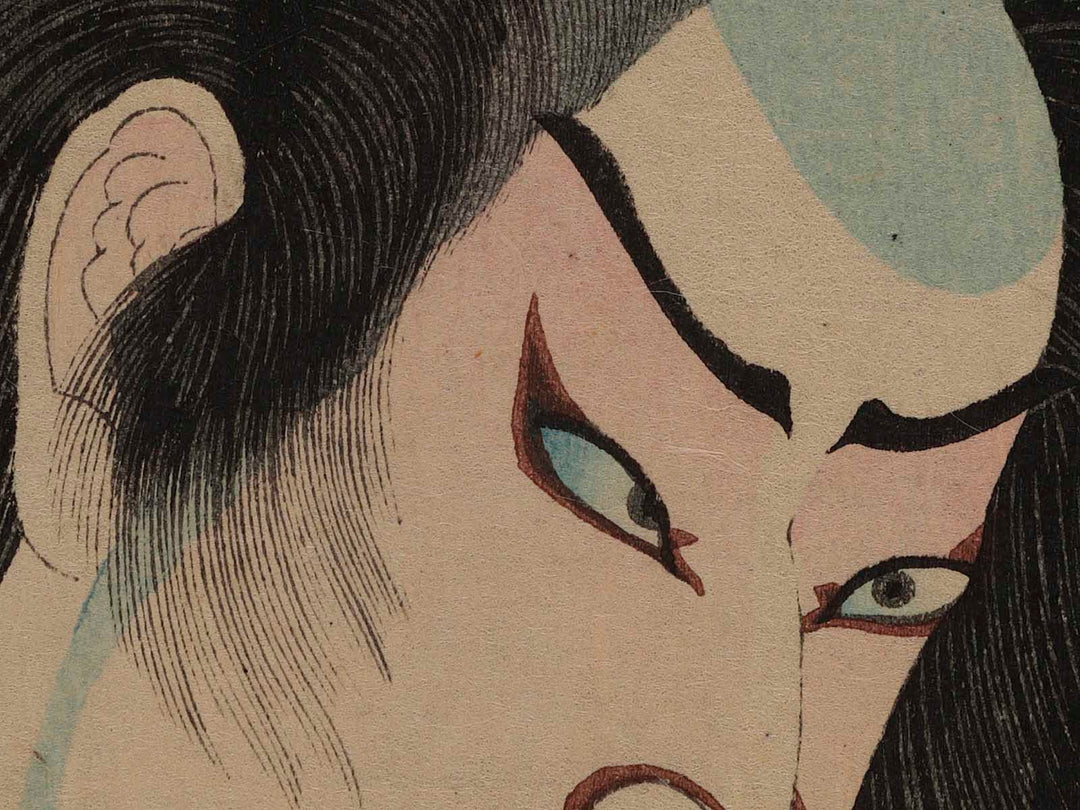 Kabuki actor by Toyohara Kunichika / BJ244-370