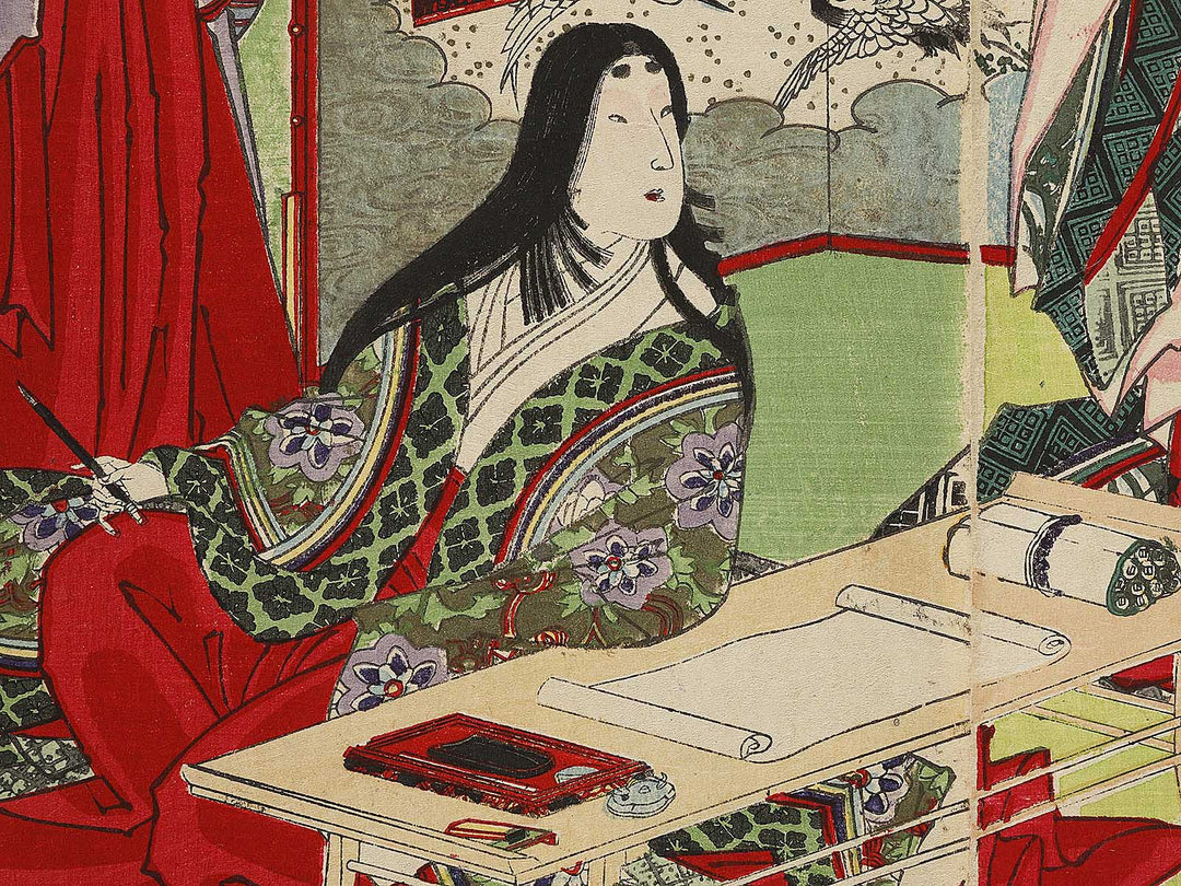 Honcho nanakenjo no zu by Toyohara Kunichika / BJ339-836