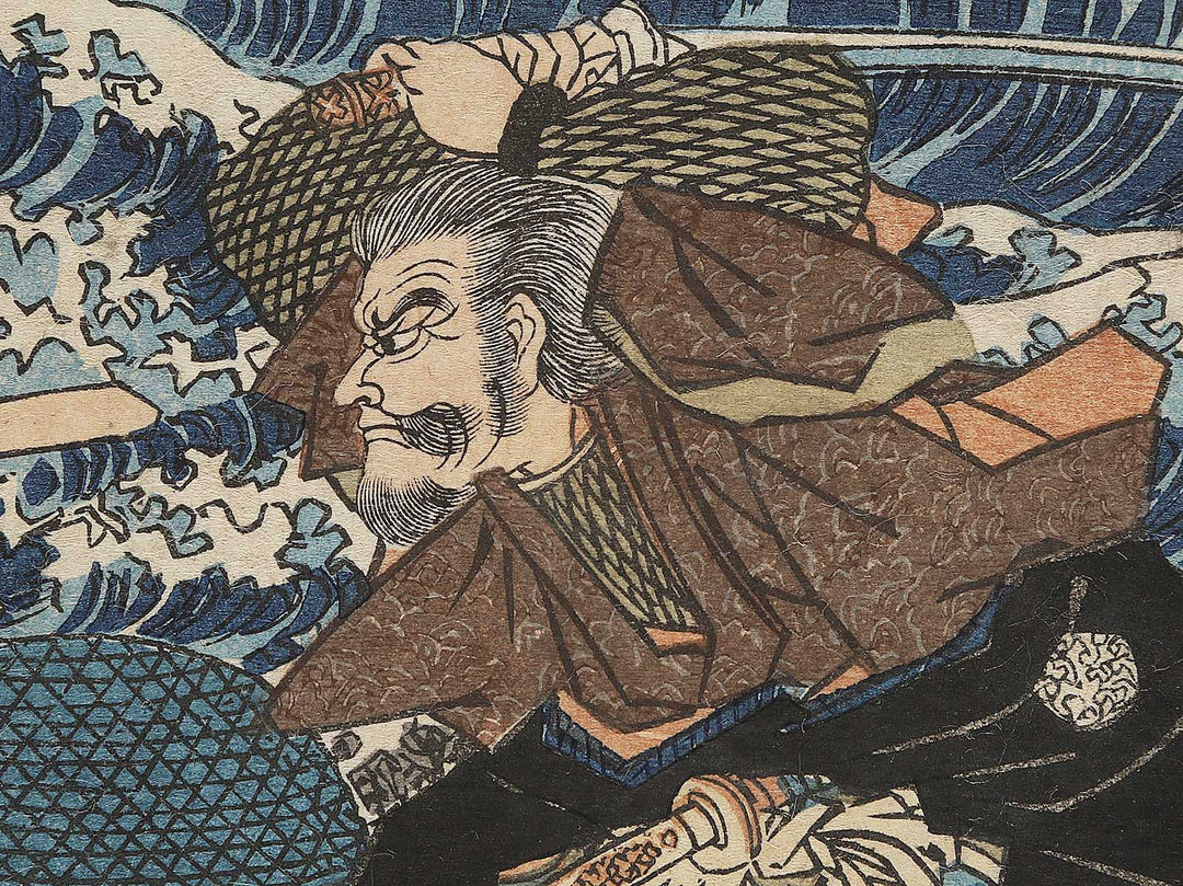Ganryujima from the series Shokoku adauchi by Utagawa Yoshitora / BJ302-582