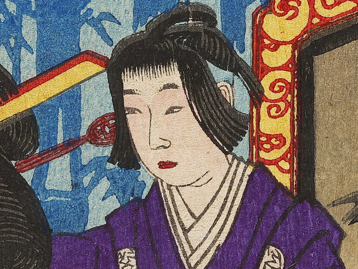 Date goten from the series Azumanishiki chuya kurabe by Yoshu Chikanobu / BJ318-045