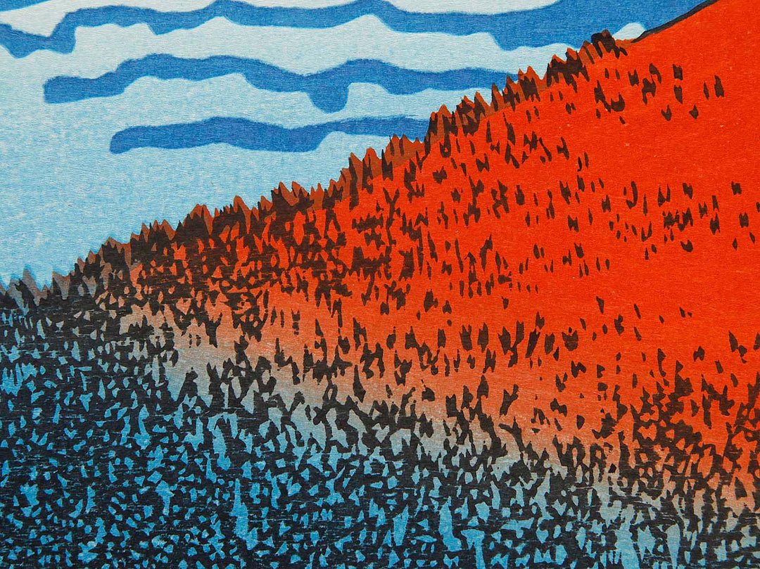 South Wind, Clear Sky from the series Thirty-six Views of Mount Fuji by Katsushika Hokusai, (Large print size) / BJ288-008