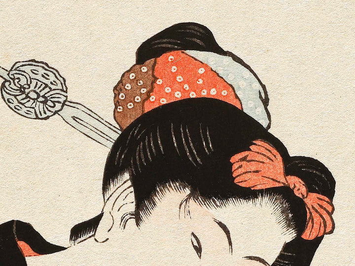 Koyori from the series Omou koto kagami no utsushie by Utagawa Kunisada(Toyokuni III), (Large print size) / BJ326-186